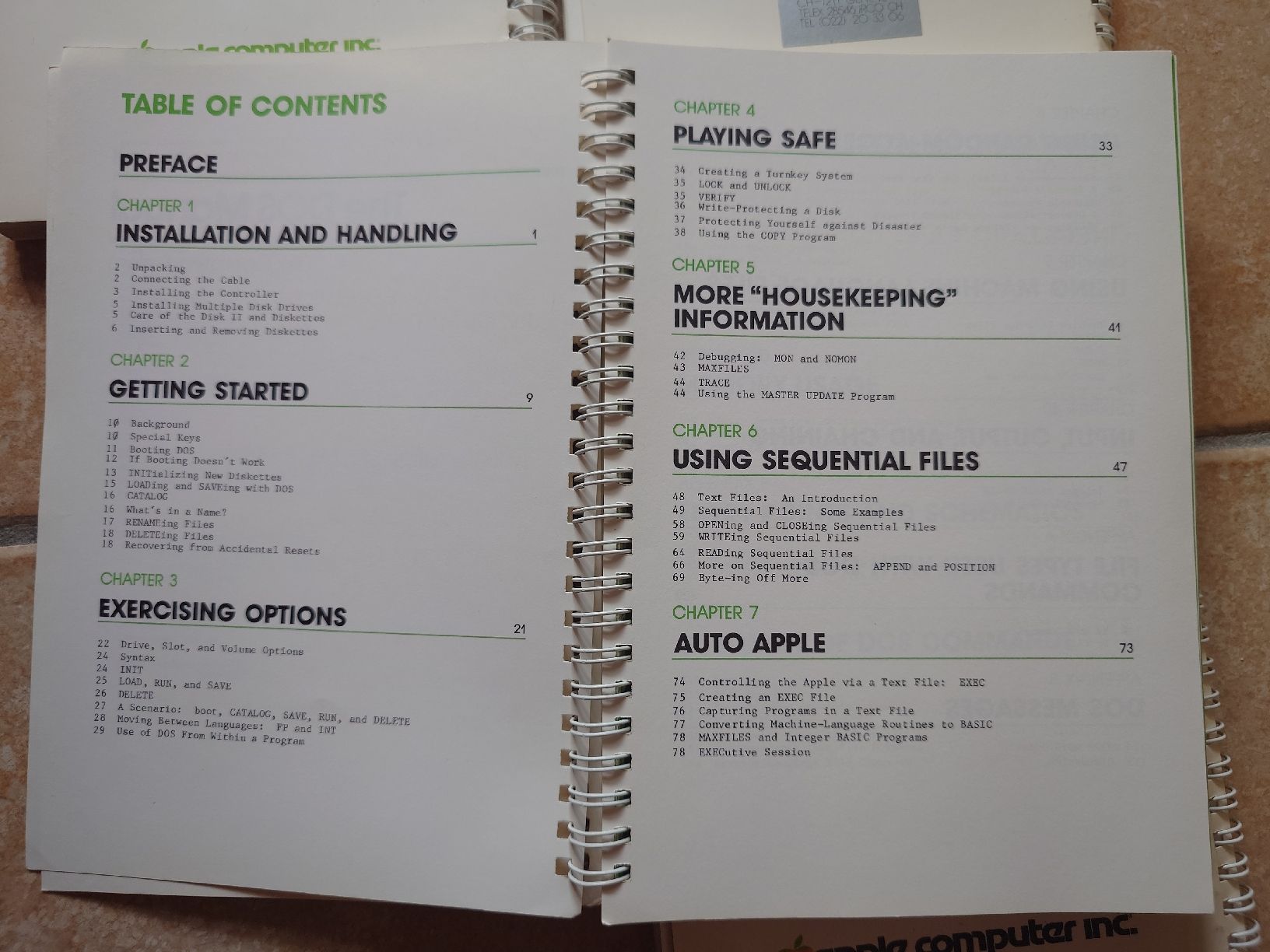 Libri: Manuels Apple II Applesoft BASIC et DOS bon état – Usato da Genève venduto da arnoo 2