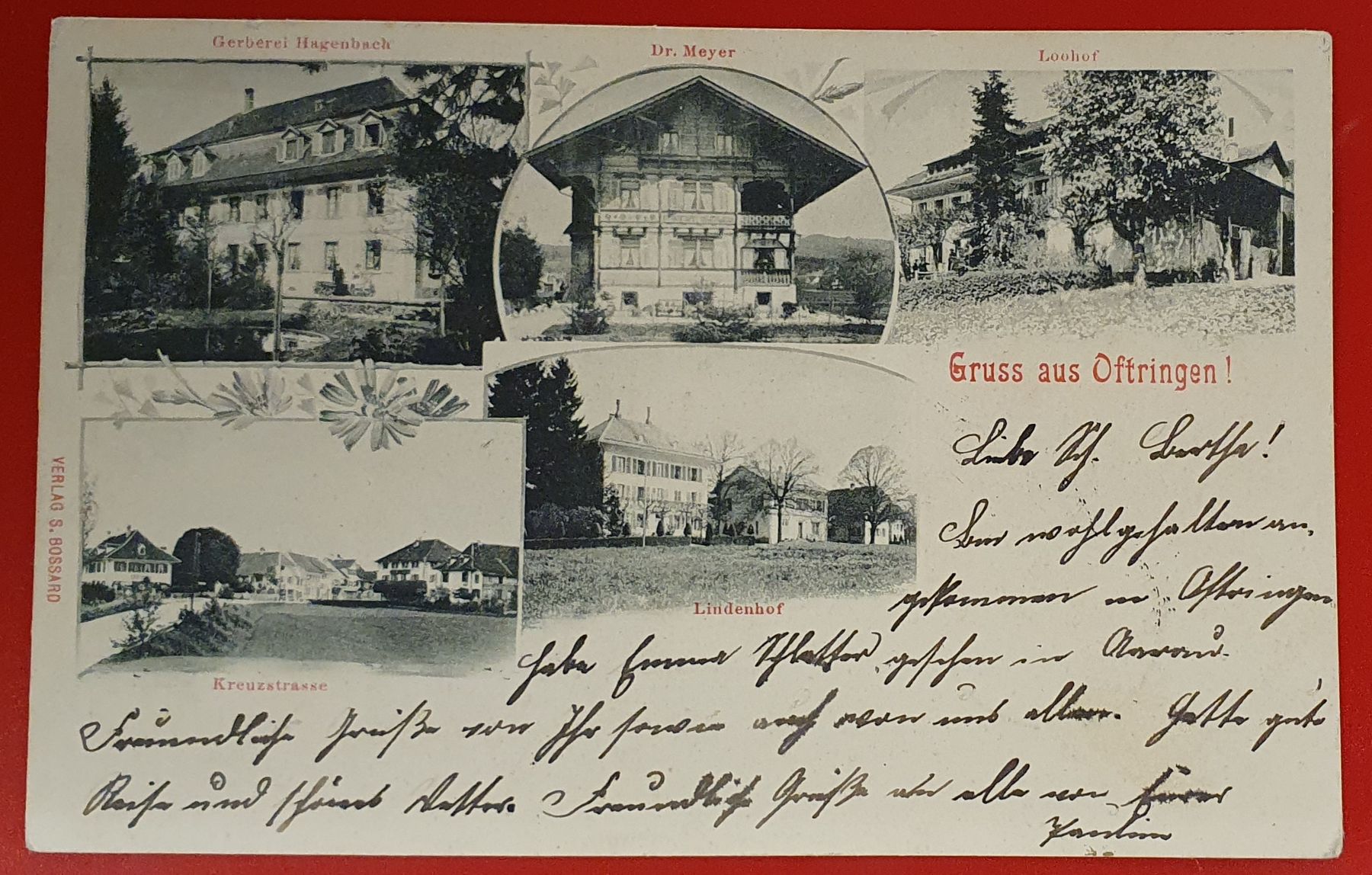Cartoline postali: Gruss aus Oftringen 1903 – Usato da Kreuzlingen venduto da Rschweiz1