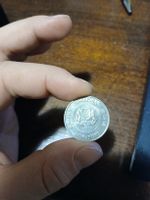 Pièce de Singapour 50 cents, année 1989, vintage rare