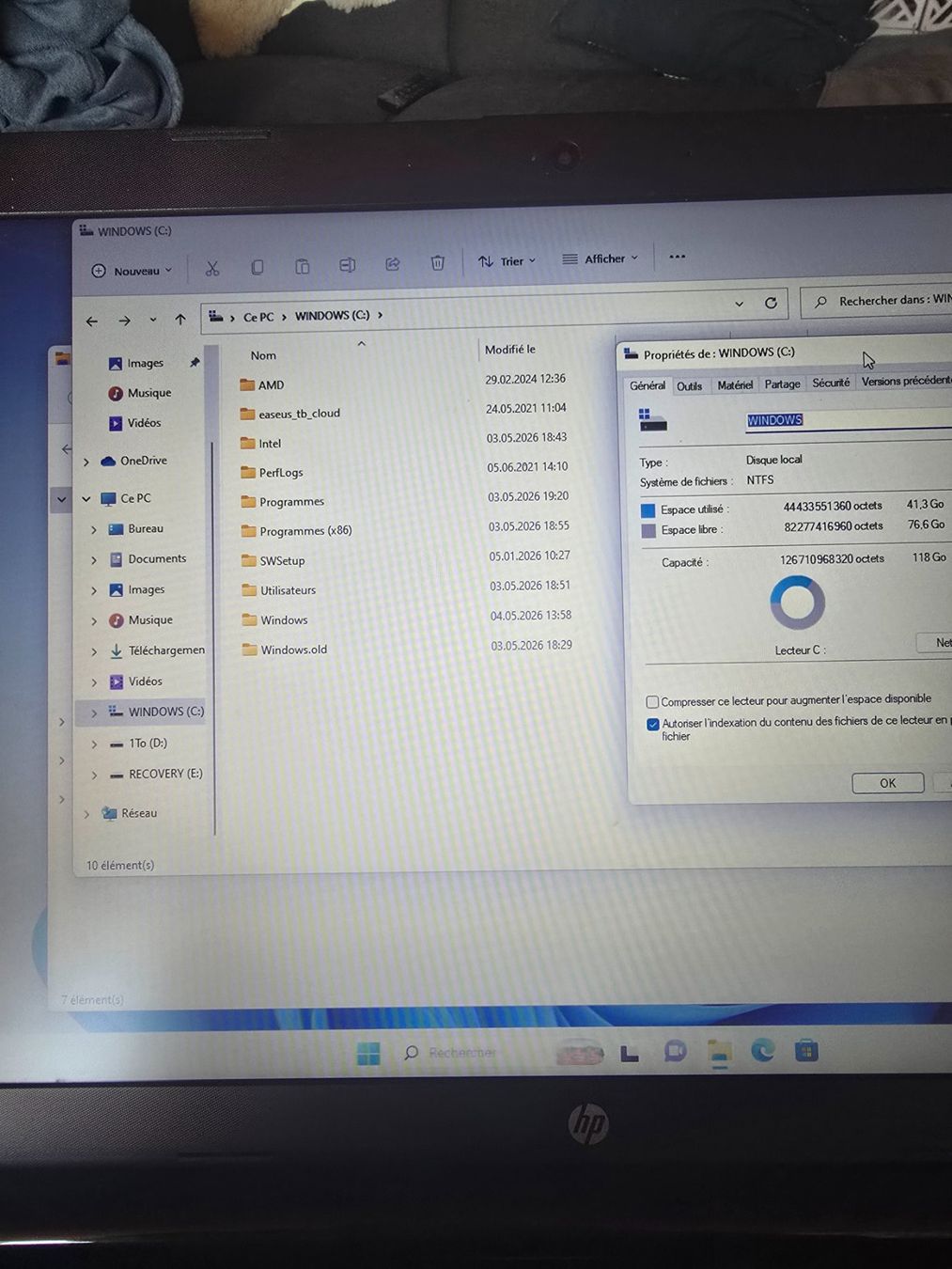 Hewlett Packard Notebook: Hp 17' ssd 120go – Usato da Bussigny venduto da Elie 4