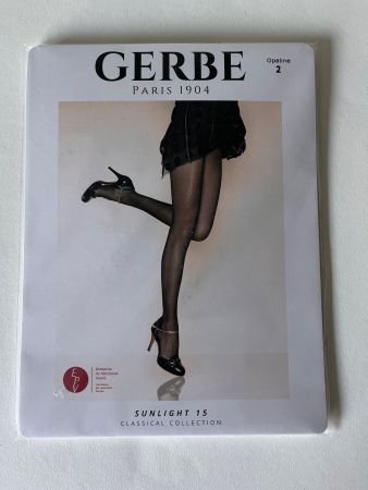 GERBE, Strumpfhose SUN SATIN, Gr. S (2), Farbe Braun