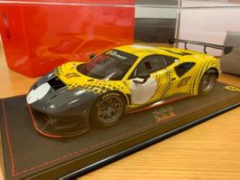 Ferrari 488 GT Modificata 1/18  BBR gelb