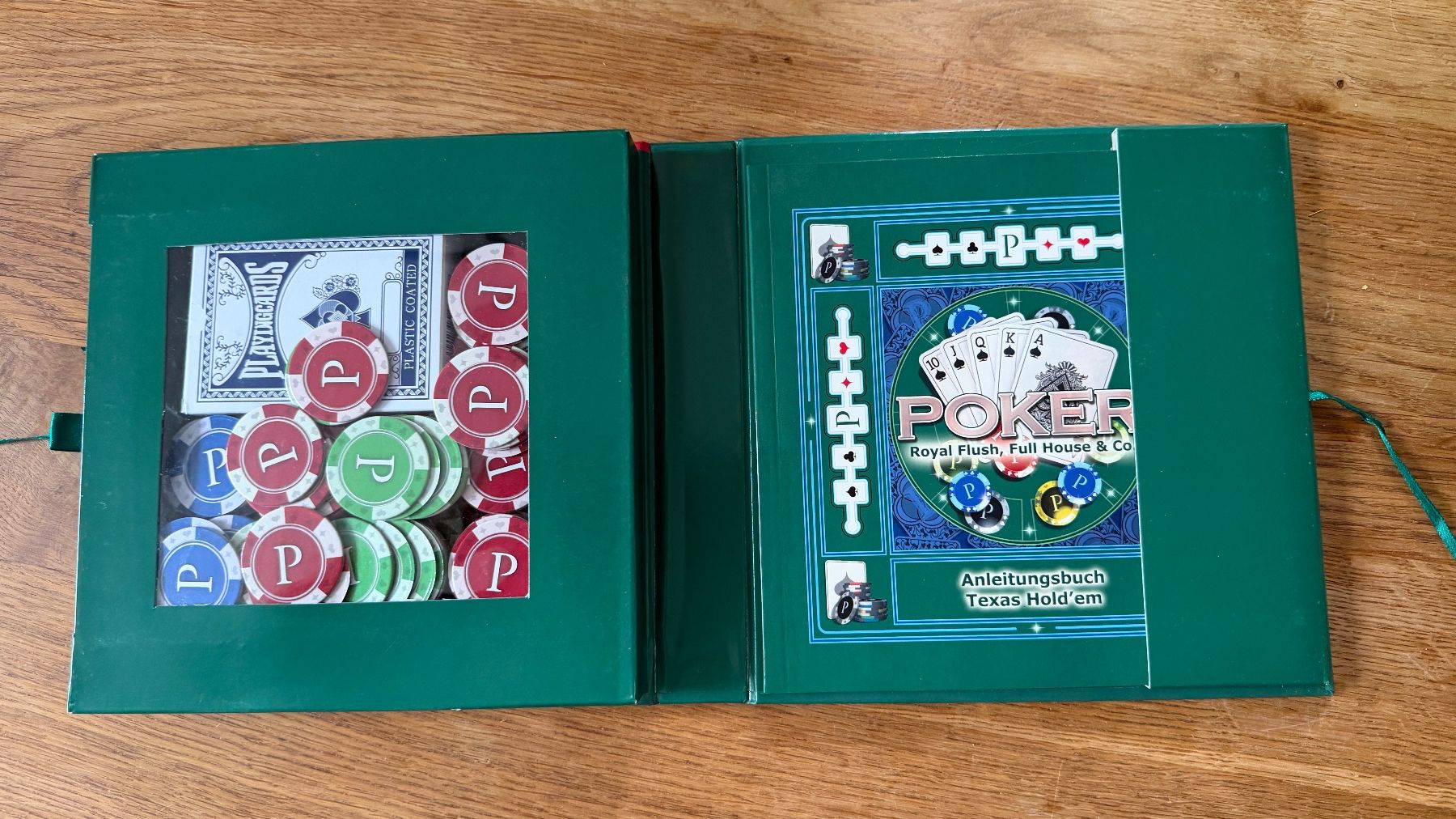 Spiele: Poker Set mit Lernheft – Gebraucht aus Schaffhausen von Bootes