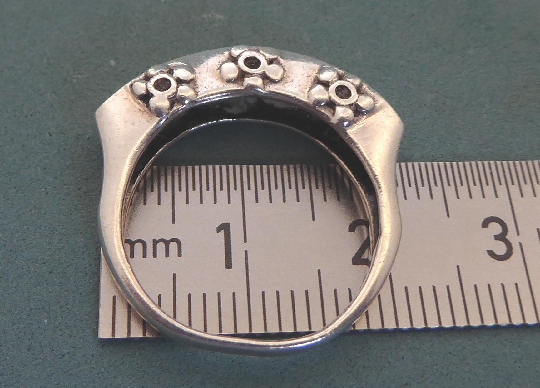 Anelli: Ring 925 Silber mit synthetischem Stein – Usato da Muri AG venduto da silvermouse007 3