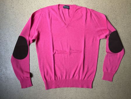 PELIKAMO V-Pullover aus Baumwolle 🩷