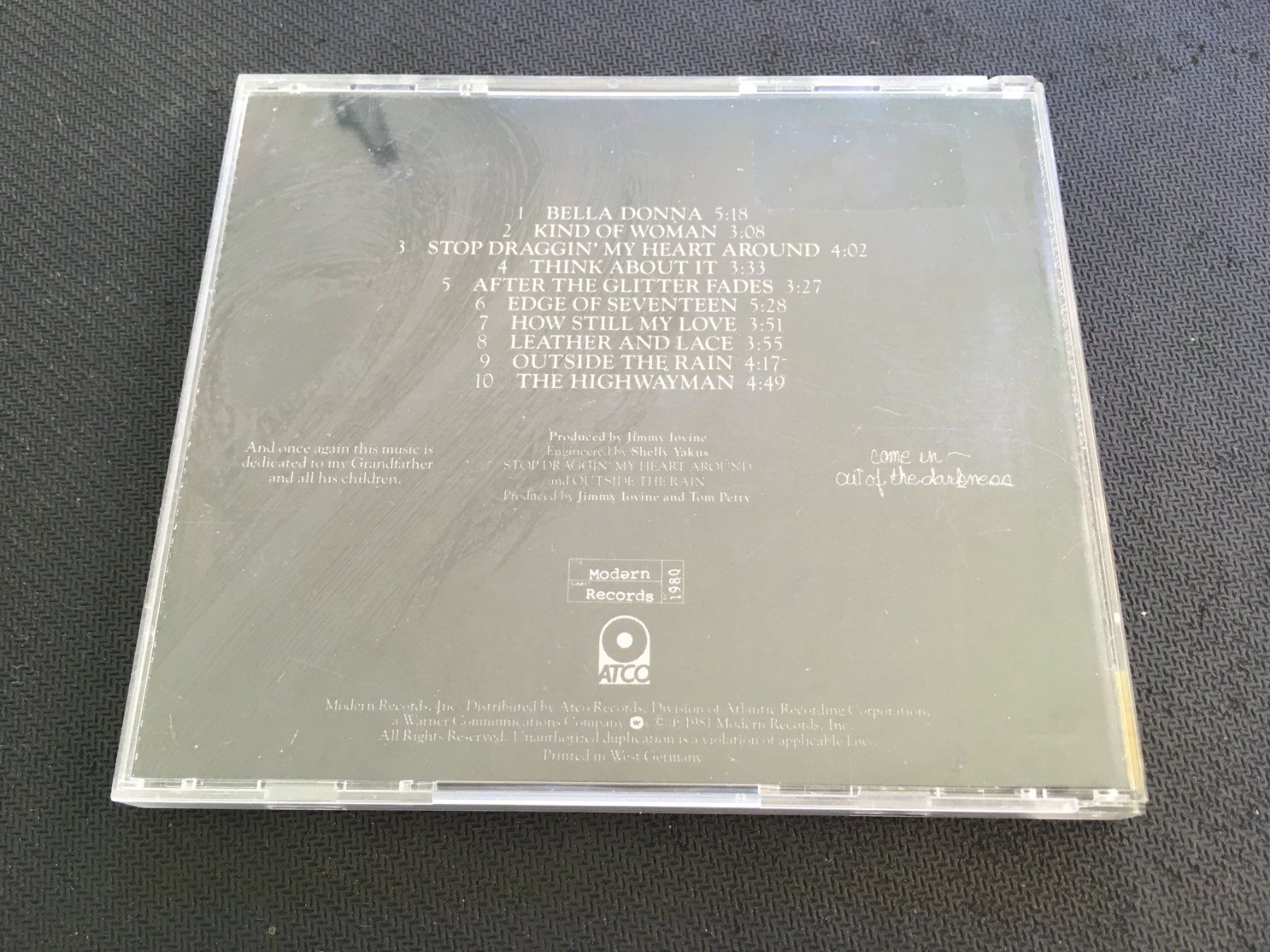 CDs: Stevie Nicks - Bella Donna -CD- – Gebraucht aus St.Gallen von MedienJoe 2