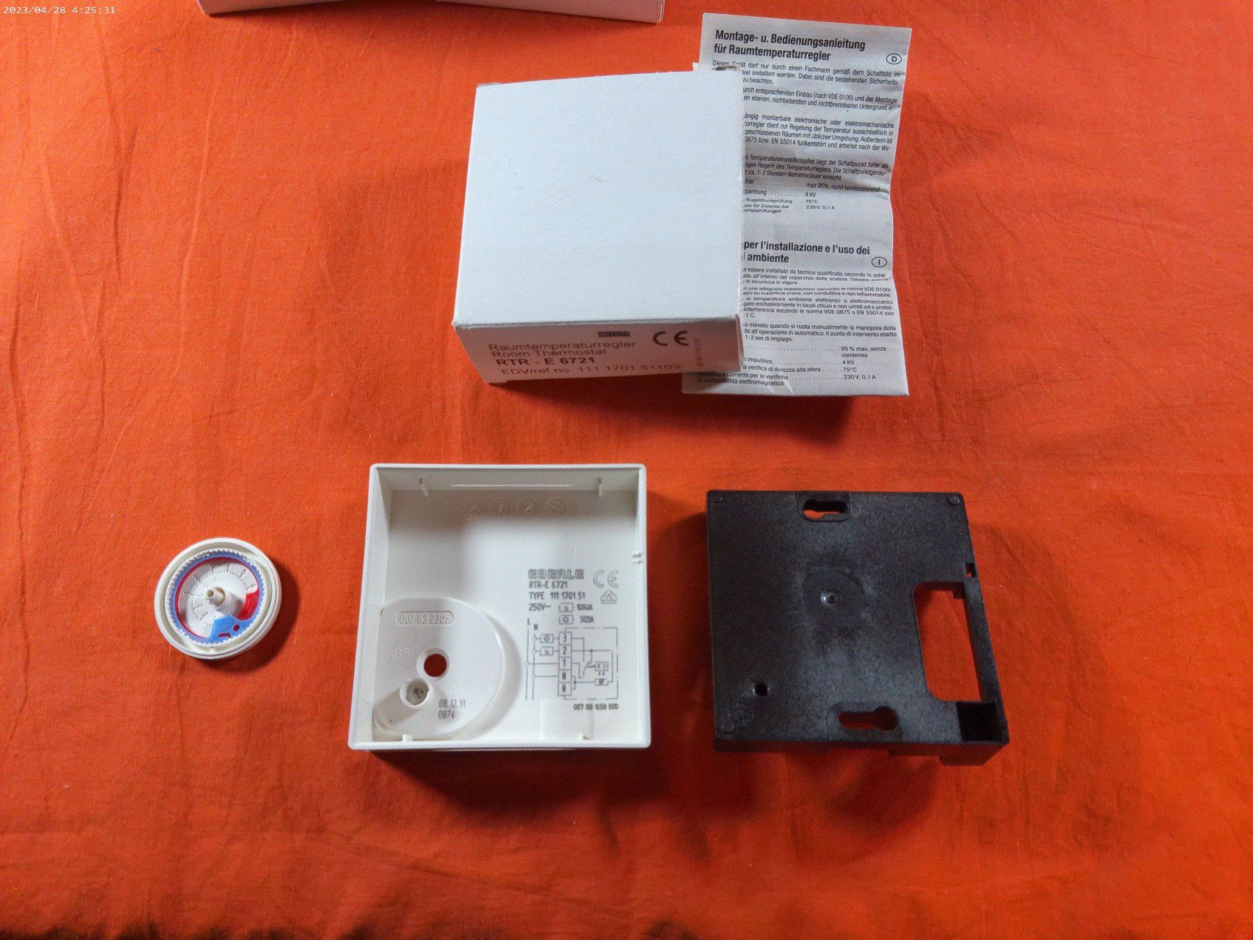 Misurare: Raumtemperaturregler RTR - E 6761 – Nuovo e nell'imballaggio originale da Oftringen venduto da shoptwotrade 9