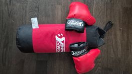 Kinder Boxsack mit Handschuhen - Top Zustand! 🥊🎁 (49)