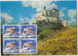 Maxmumkarte Tarasp (Schloss 1978)