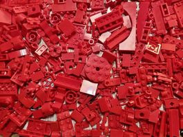 Lego Technic 300 Rote Kleinteile -P43