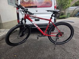 Rotes Mountainbike (M) direkt ab Service