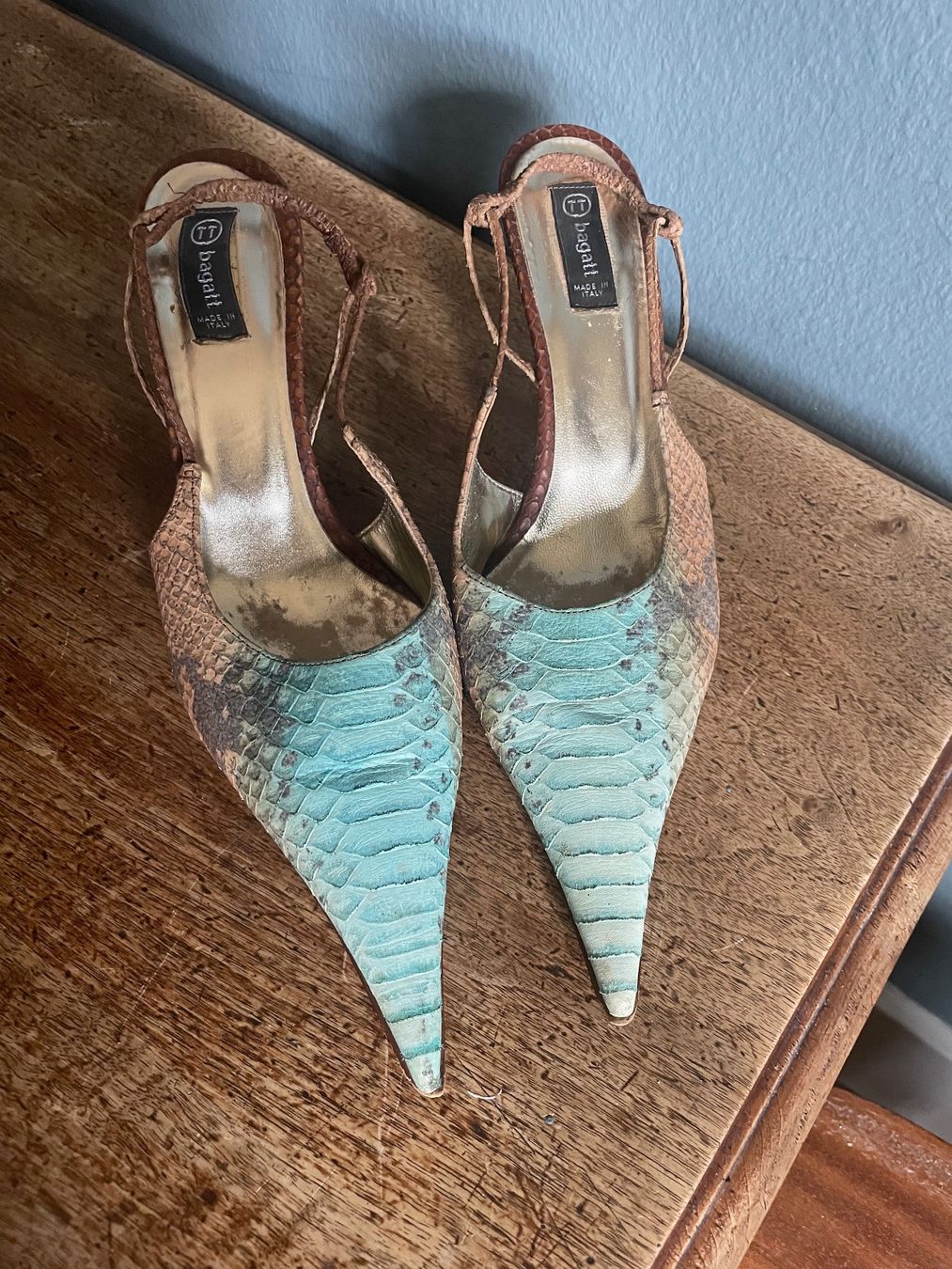 Scarpe da donna: Vintage Slingback-Pumps von Bagatt 40 – Usato da Bern venduto da Rigoler