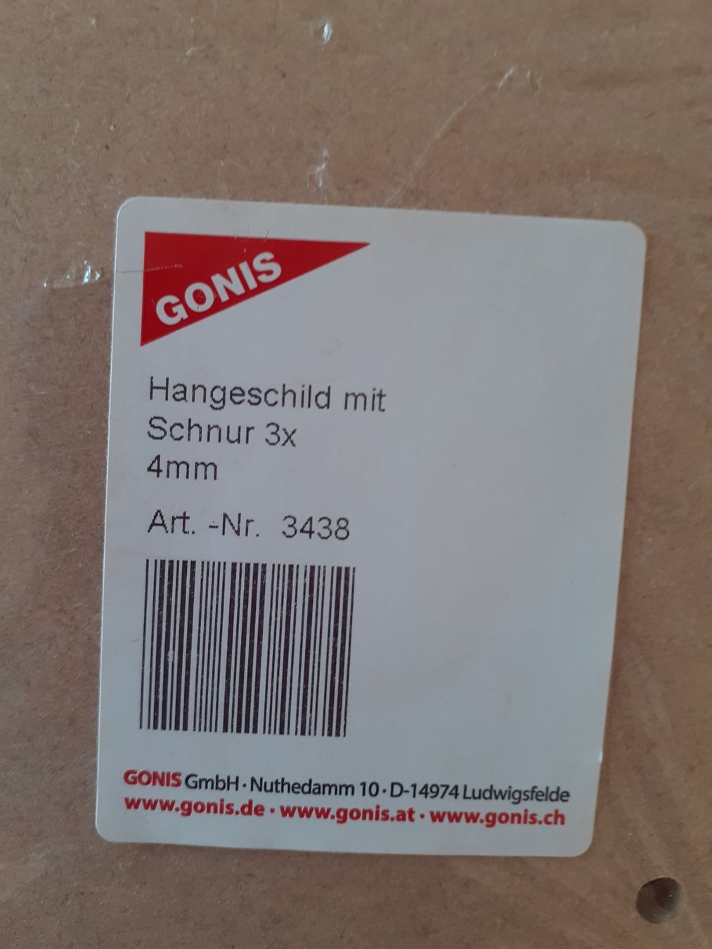 Gonis Kit bricolage: GONIS Pfeile Set 3 Stk. mit ! – Nuovo e nell'imballaggio originale da kaltbrunn venduto da Edelweiss013 3