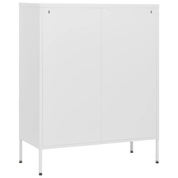 Cassettiere: Commode Blanc 80x35x101,5 cm Acier – Nuovo e nell'imballaggio originale da Palézieux venduto da bantouklan1 4