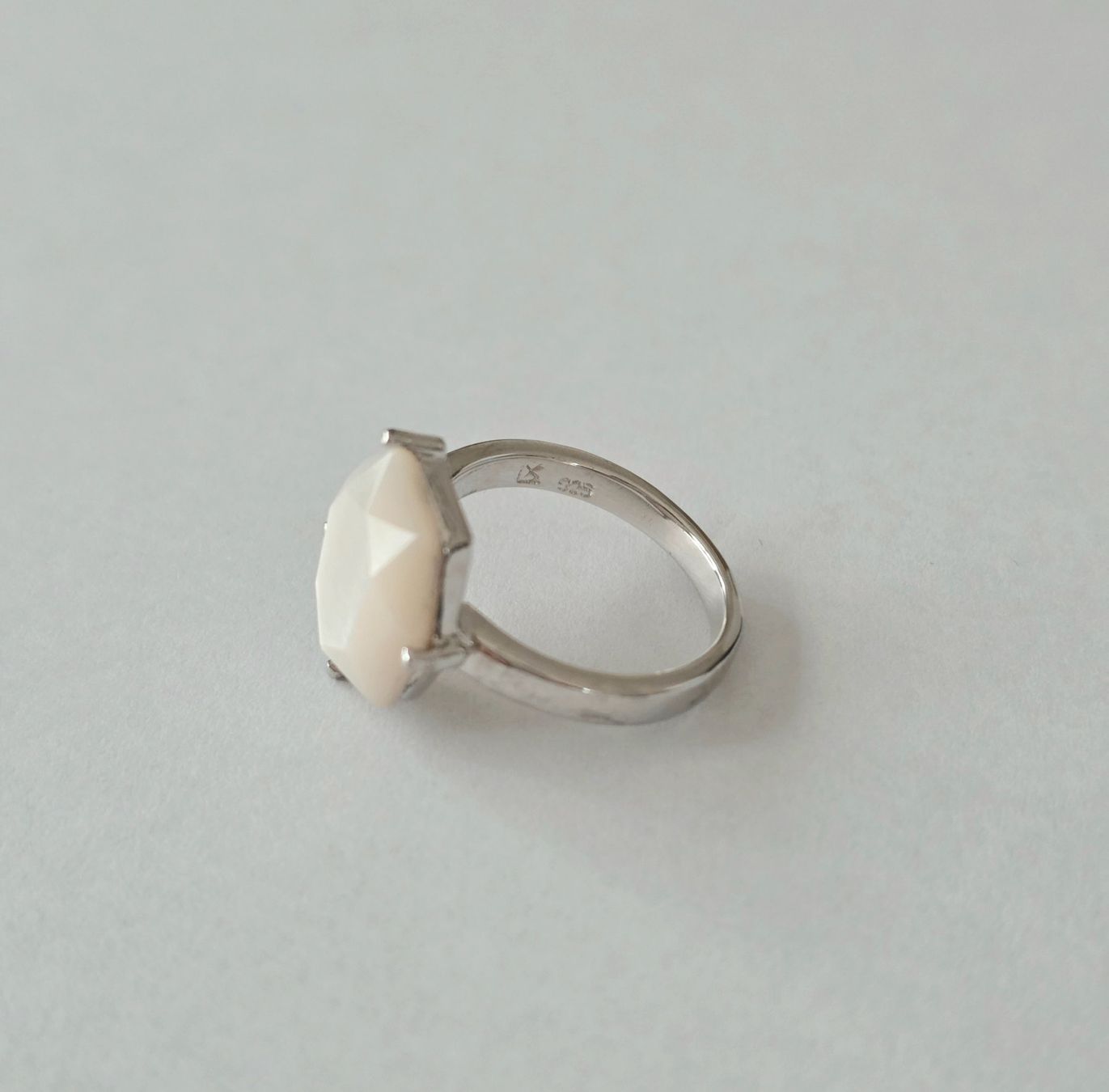 Anelli: Silberring 925 mit Perlmutter, elegant & edel - Neu – Nuovo e nell'imballaggio originale da Uetikon am See venduto da Coralreef 4