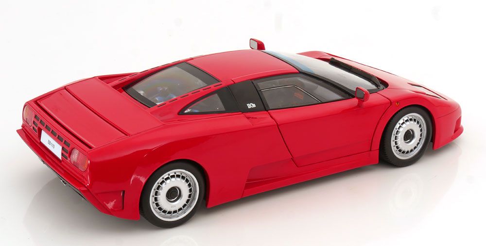 Bugatti Modellini d'auto: BUGATTI EB110 1991 ROT 1:12 KK-SCALE – Nuovo e nell'imballaggio originale da Suhr venduto da Moebelsiralfred 1