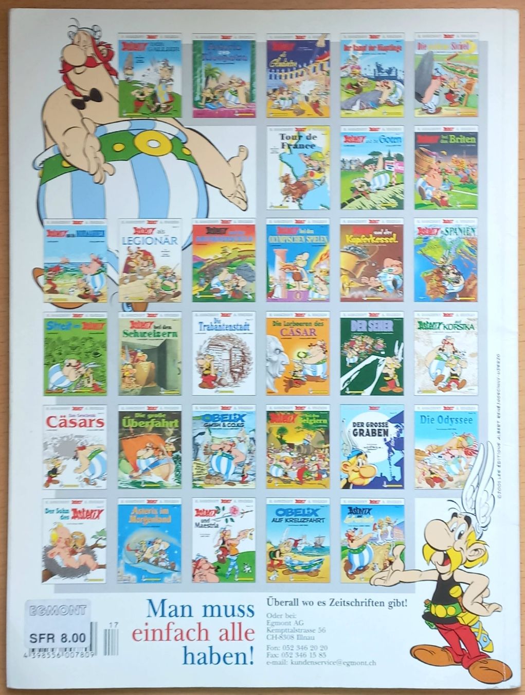 Fumetti: Comic - Asterix 17 - Die Trabantenstadt – Usato da Niederuzwil venduto da lubimaja 4