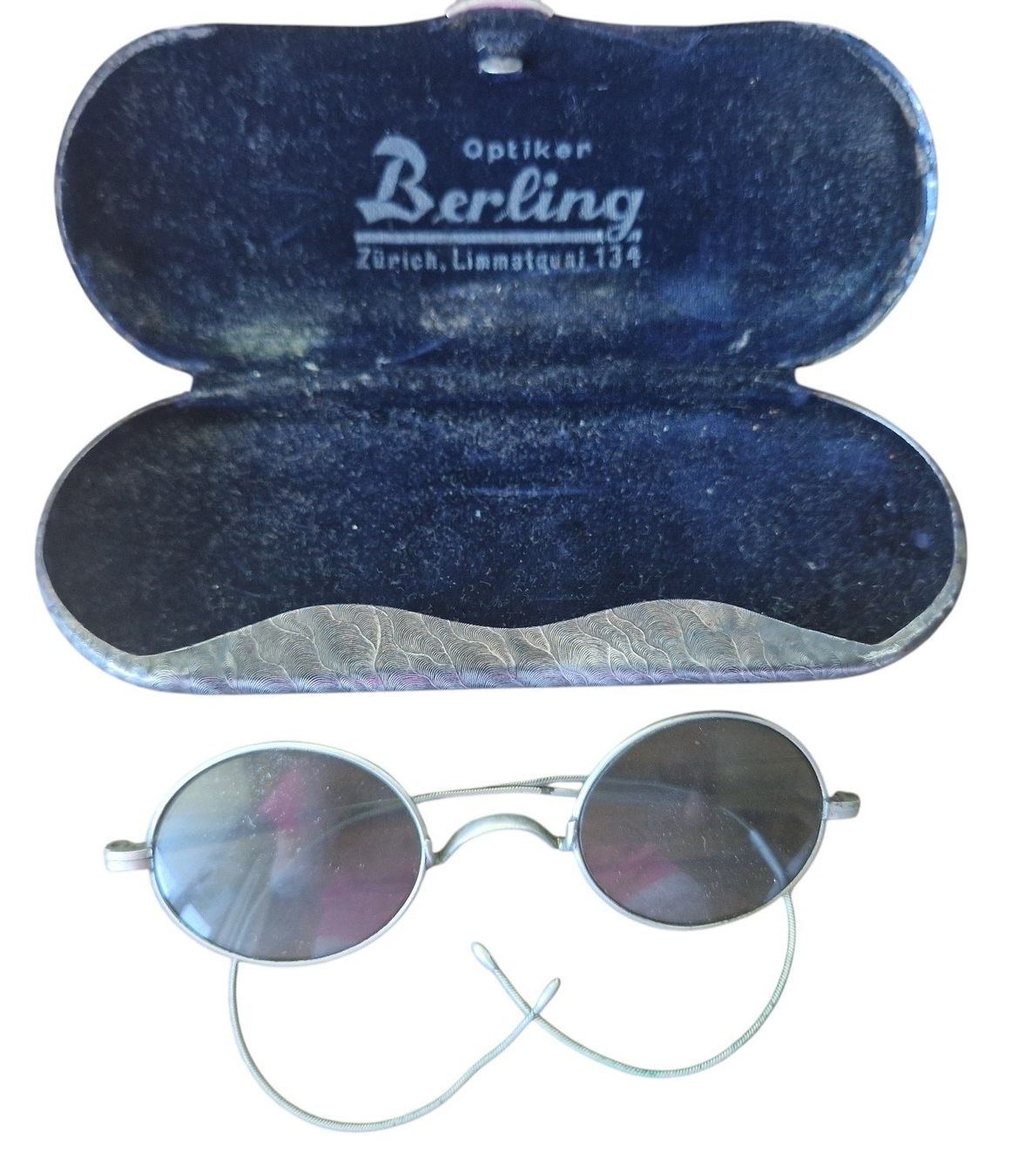 Sonstige Kleidung & Accessoires: antikes Brillenetui mit Brille – Gebraucht aus Mörschwil von wunderkiste44