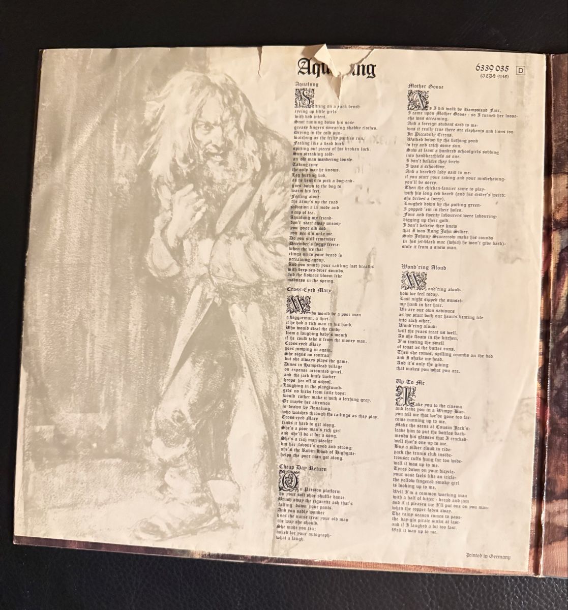 Dischi in vinile: Jethro Tull - Aqualung - Schallplatte Vinyl – Usato da Goldach venduto da Messerguru 4