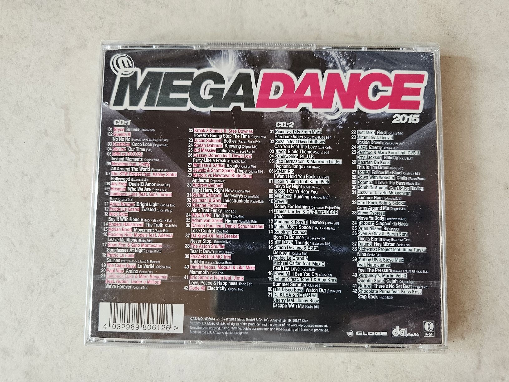 CDs: Mega Dance 2015  /  Fabrikneu – Neuf avec emballage d'origine à Schneisingen par backstore24 1