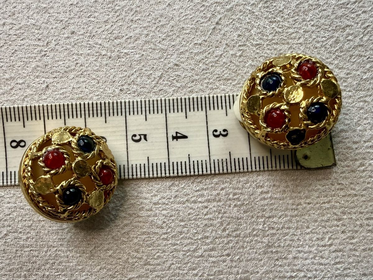 Ohrringe & -stecker: Vintage Clip Ohrringe – Gebraucht aus Lamone von LaCantinaMagica 5