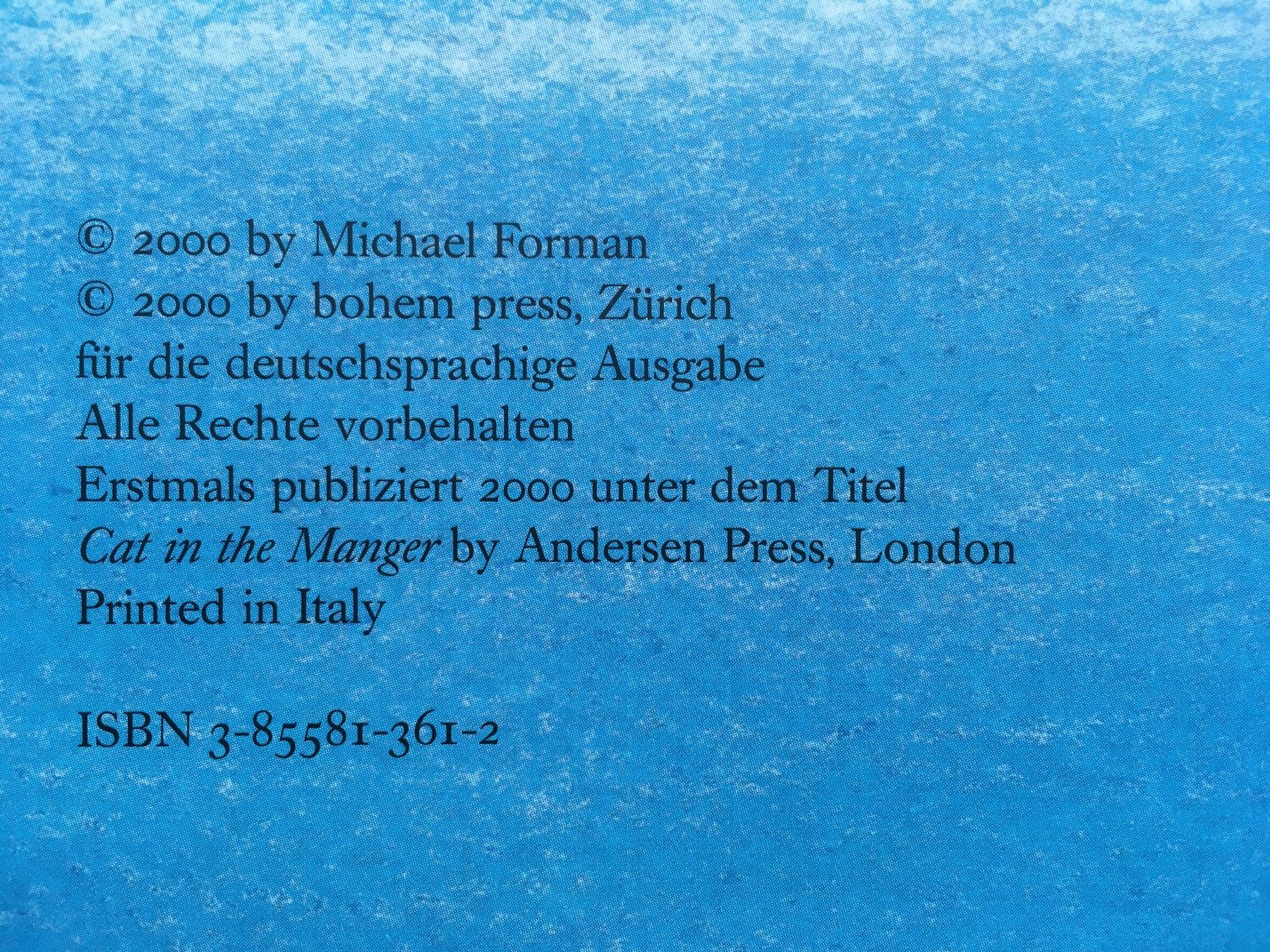 Libri: Das Kätzchen in der Weihnachtskrippe – Michael Foreman – Nuovo (secondo la descrizione) da Grenchen venduto da Kogi7 8