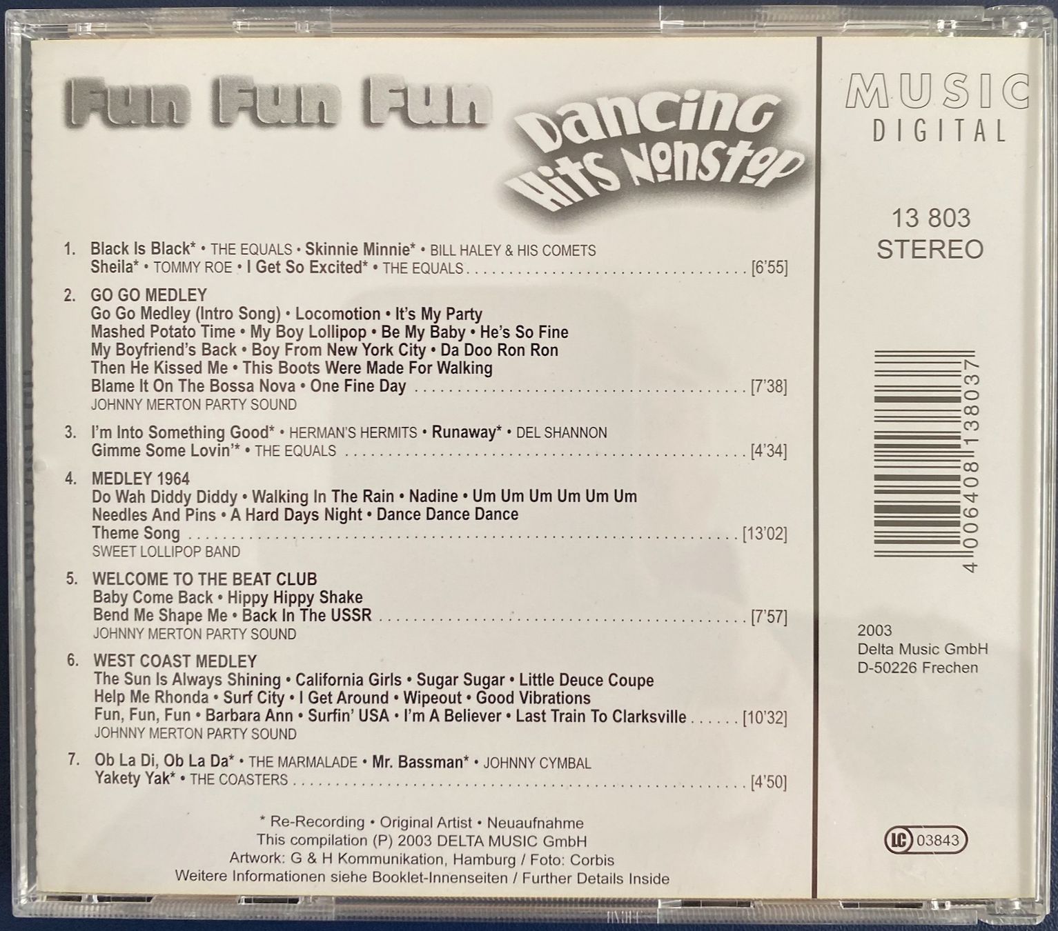 CD: Dancin' Party - The Nonstop Dancing Hit Mix - 3CDs - Top ... – Usato da Rain venduto da sempach2 5