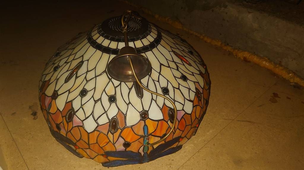 Lampadari & plafoniere: Tiffany Hängelampe Libelle gross – Usato da Naters venduto da yor_5cwv