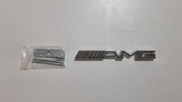 Mercedes AMG Kühlergrill Embleme Chrom Metall