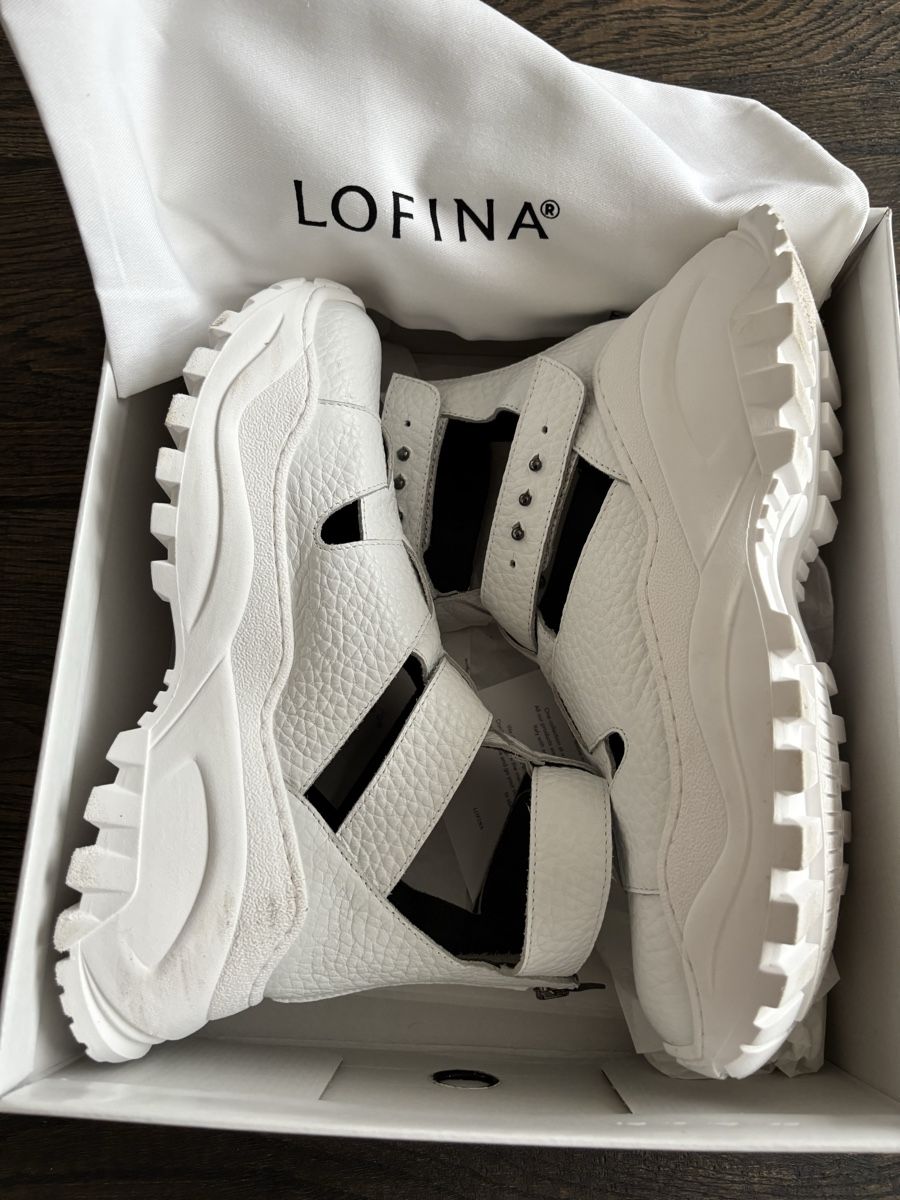 Lofina Damenschuhe: Lofina Sneakers/Boots, White, Size 40 – Gebraucht aus Erlenbach ZH von verbena_mint 1