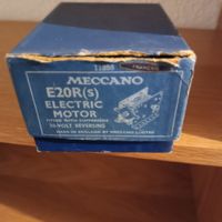Moteur électrique Meccano E20R(S) 20V vintage boîte d'origin