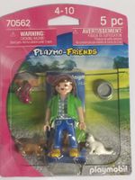 PLAYMOBIL PLAYMO-FRIENDS FIGURE 70562 RAGAZZA CON GATTINI