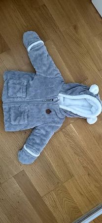 Baby teddyfleece jacke
