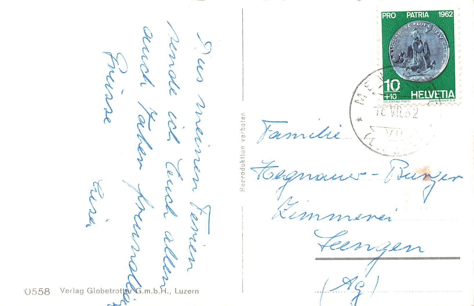 Cartes postales: Kurot menzberg – D'occasion à Biasca par Blenio71 1