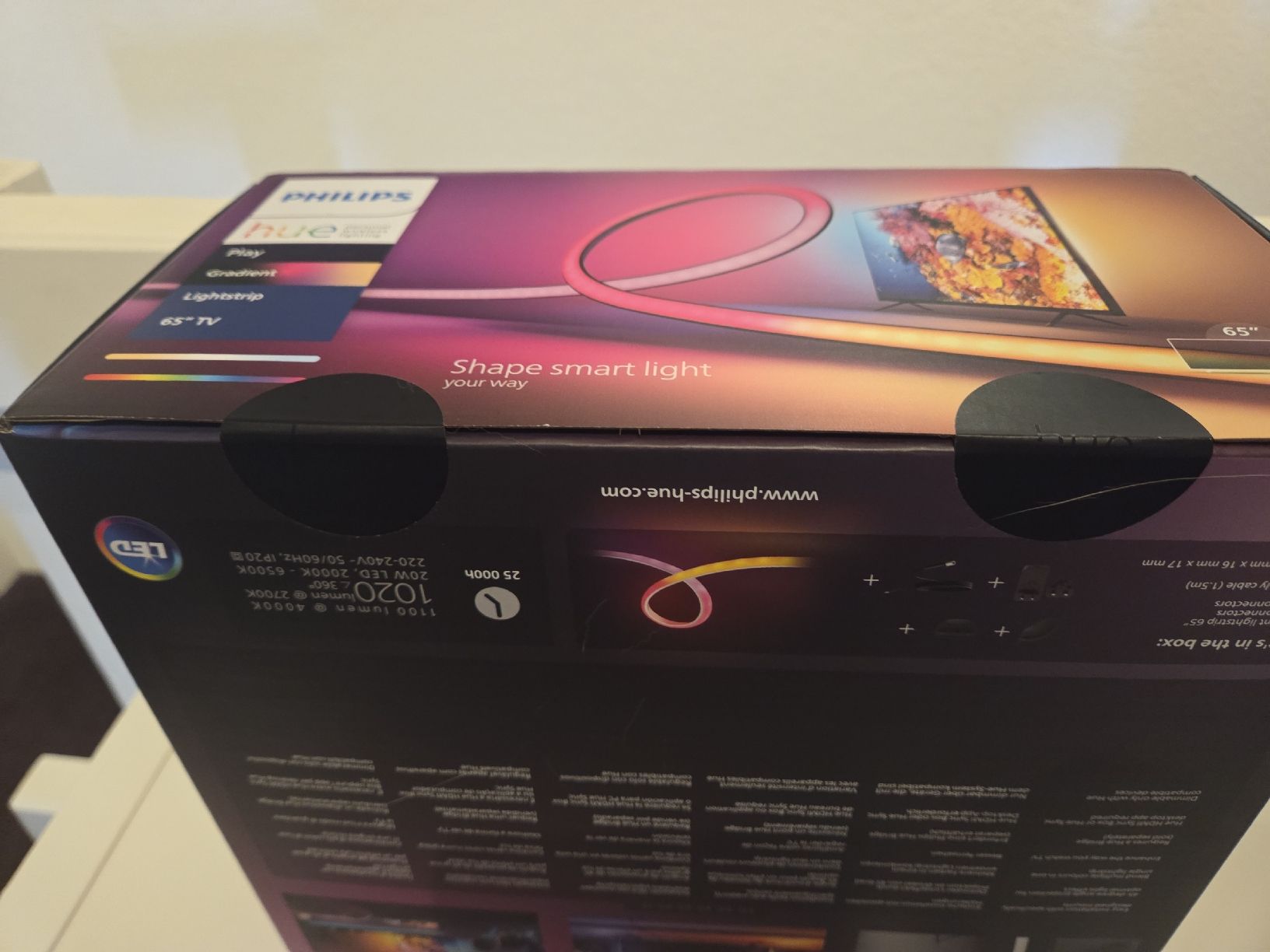 Lampen: Philips Hue Play Gradient Lightstrip 65" TV neu – Neu und originalverpackt aus Rothenhausen von Merenda22 1