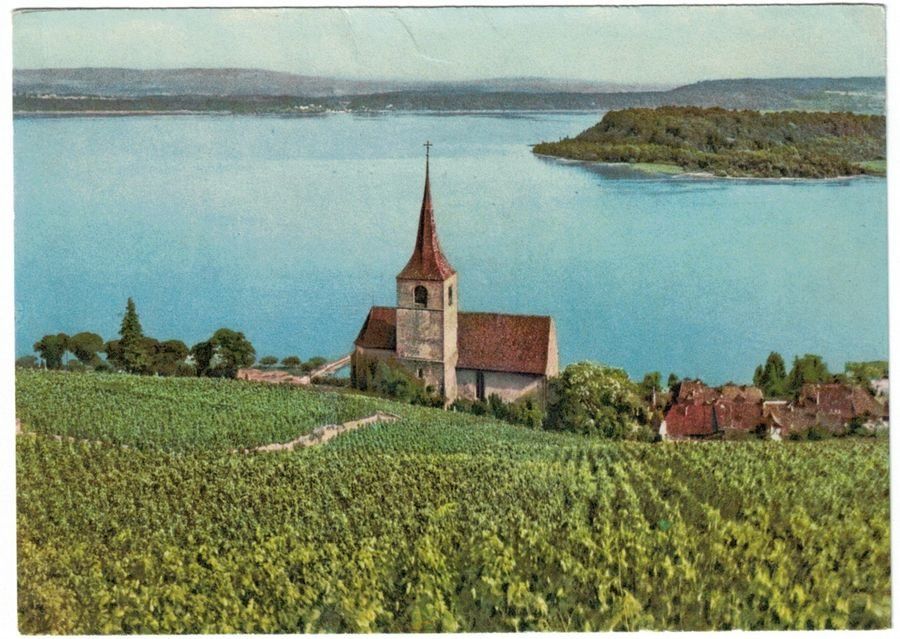 Cartoline postali: Ligerz - Gléresse – Usato da Frauenfeld venduto da POML
