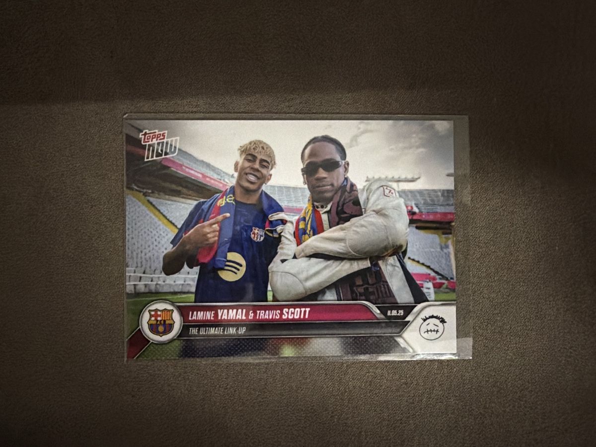 Topps Carte collezionabili: Topps lamine yamal travis scott – Usato da Massagno venduto da pokecoach