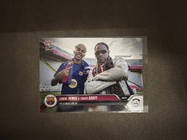Topps lamine yamal travis scott