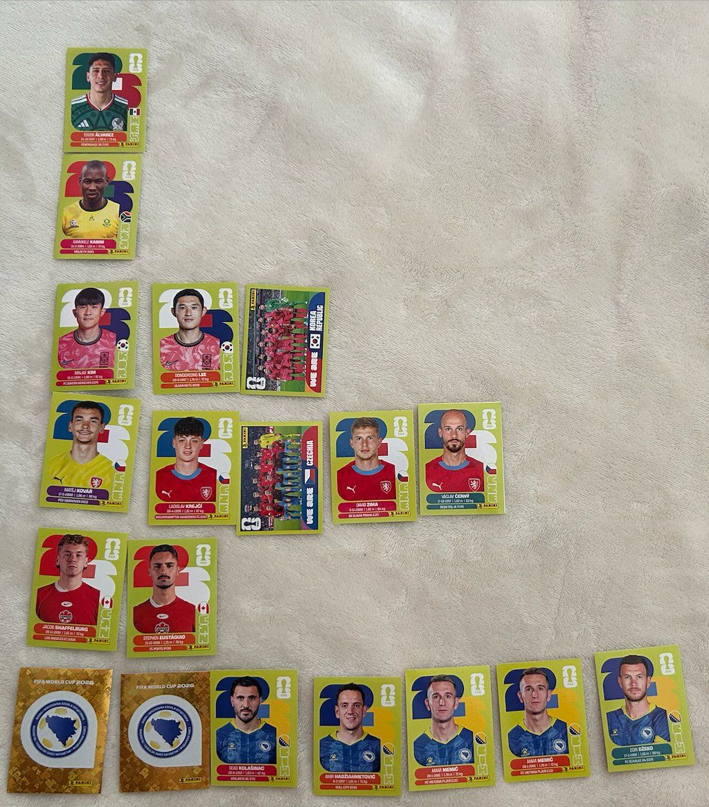 Panini Carte collezionabili: Échange/Vente Panini 2026 – Usato da Troistorrents venduto da ElaABesse1
