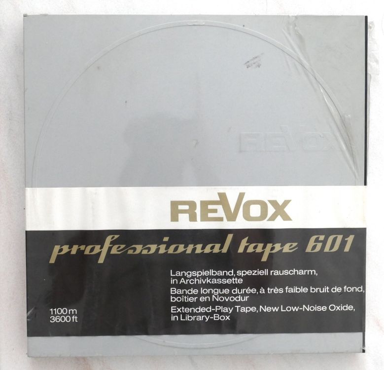 Revox «professional tape 601»