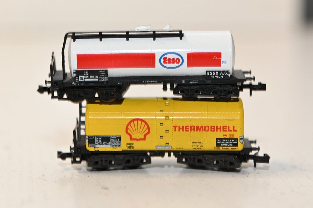 Esso + Shell Tankwagen Trix Spur N mit OVP (Gebraucht) in Laupen ZH für ...
