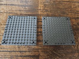 lego 52040 lot de 2 pièces Dark Bluish Gray Brick,