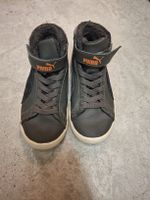 PUMA Kinder Winterschuhe gefüttert Gr. 29 Anthrazit