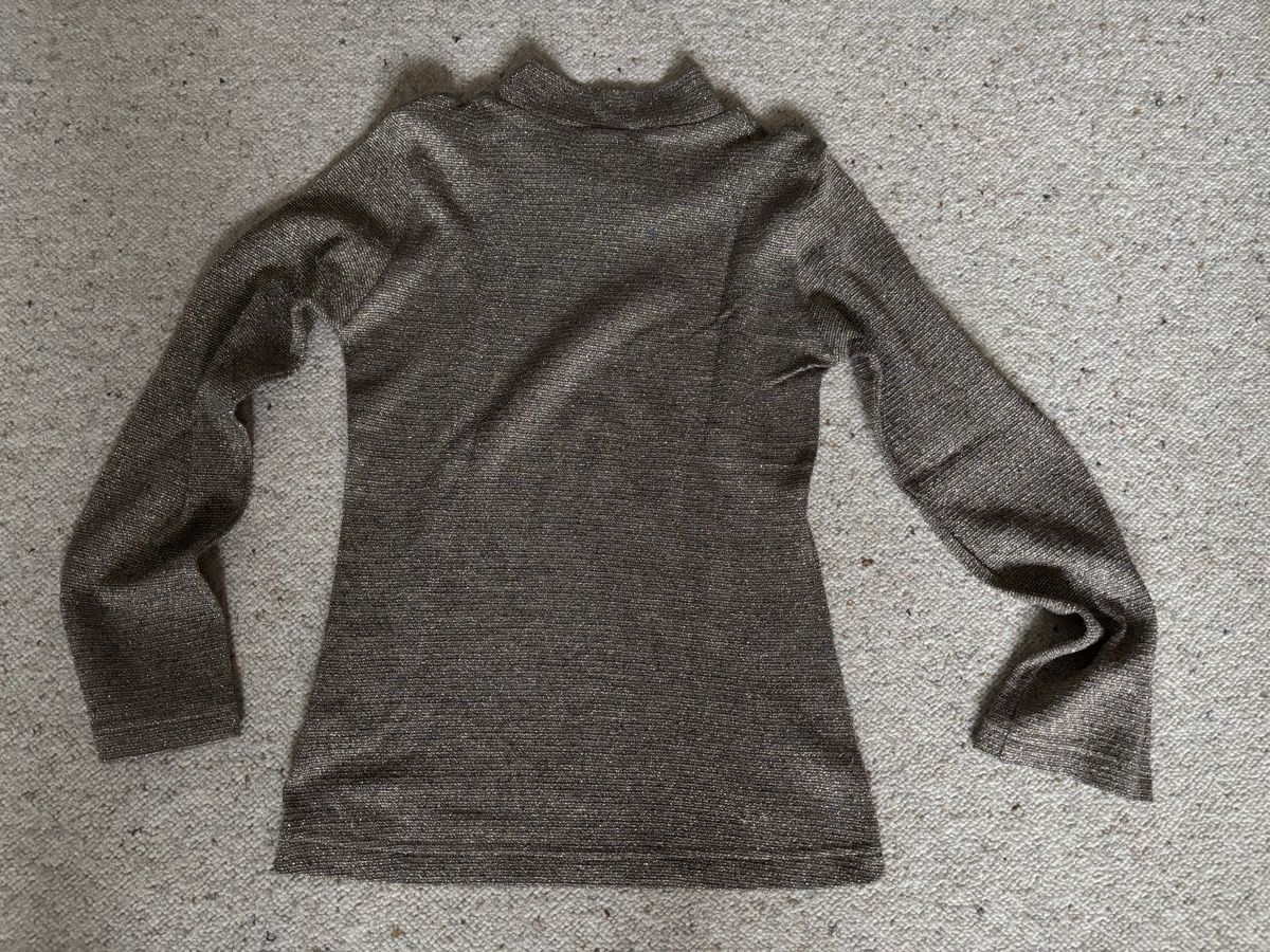 Camicette, T-shirt & Top: Festliches Togs Zone Oberteil gold – Usato da Bellach venduto da Legdance 1