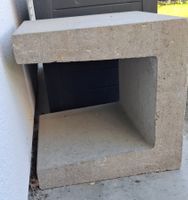 Robuster Beton U-Stein - 3 Stück