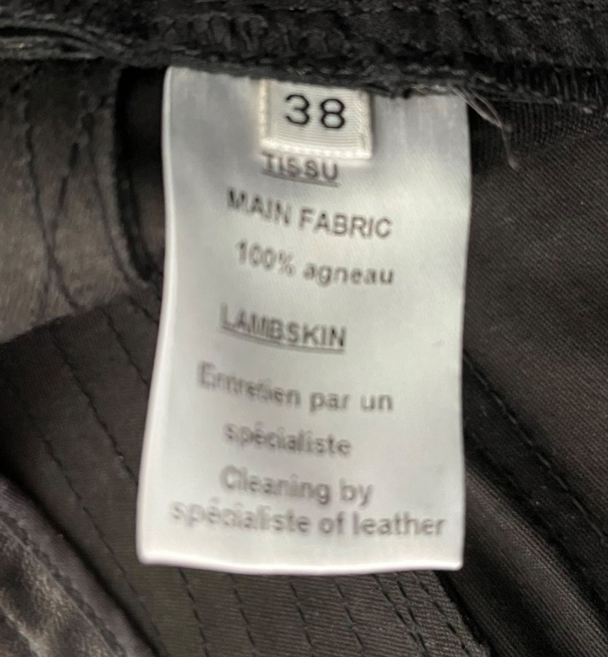 Pantaloni: Balmain, pantalon en cuir – Nuovo (secondo la descrizione) da Genève venduto da dachaw 4