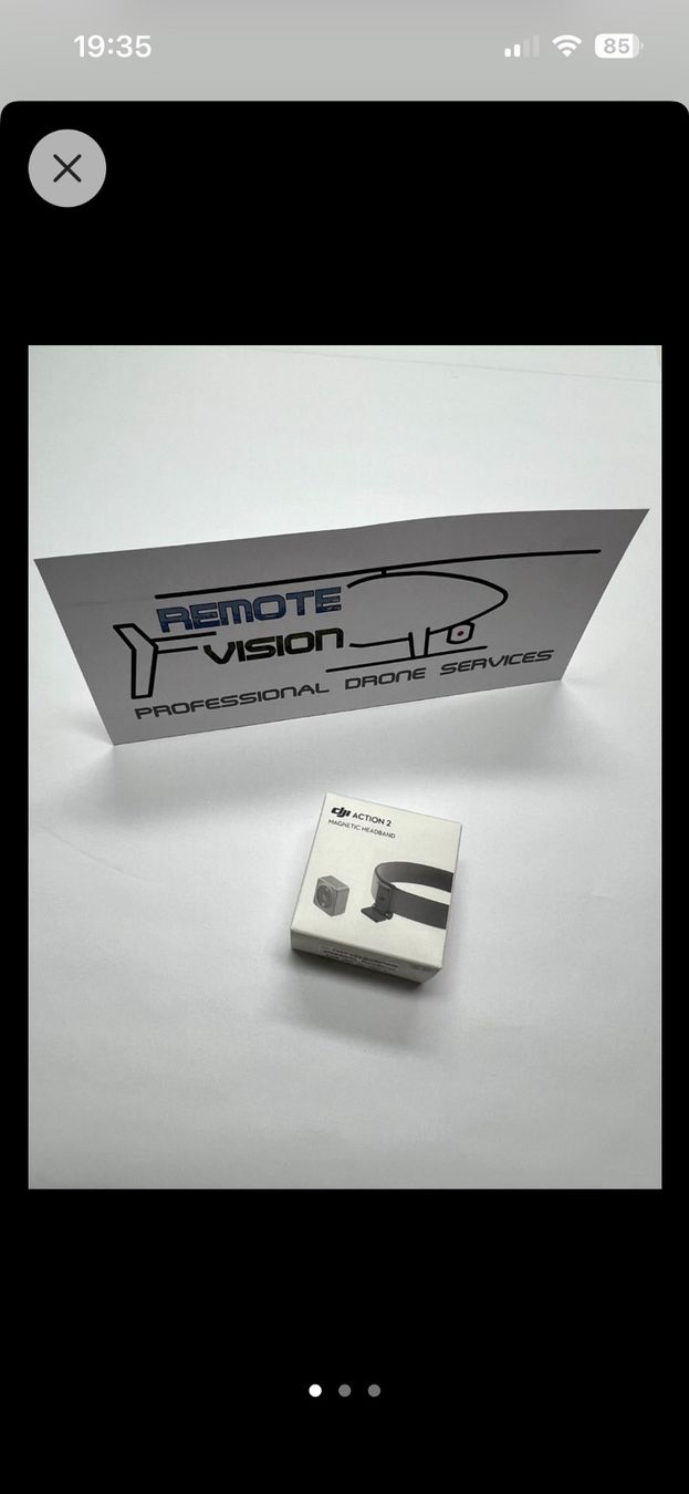 DJI Action Cam: DJI Action 2 Magnetic Headband – Nuovo (secondo la descrizione) da Adliswil venduto da Martina.Zelenakova