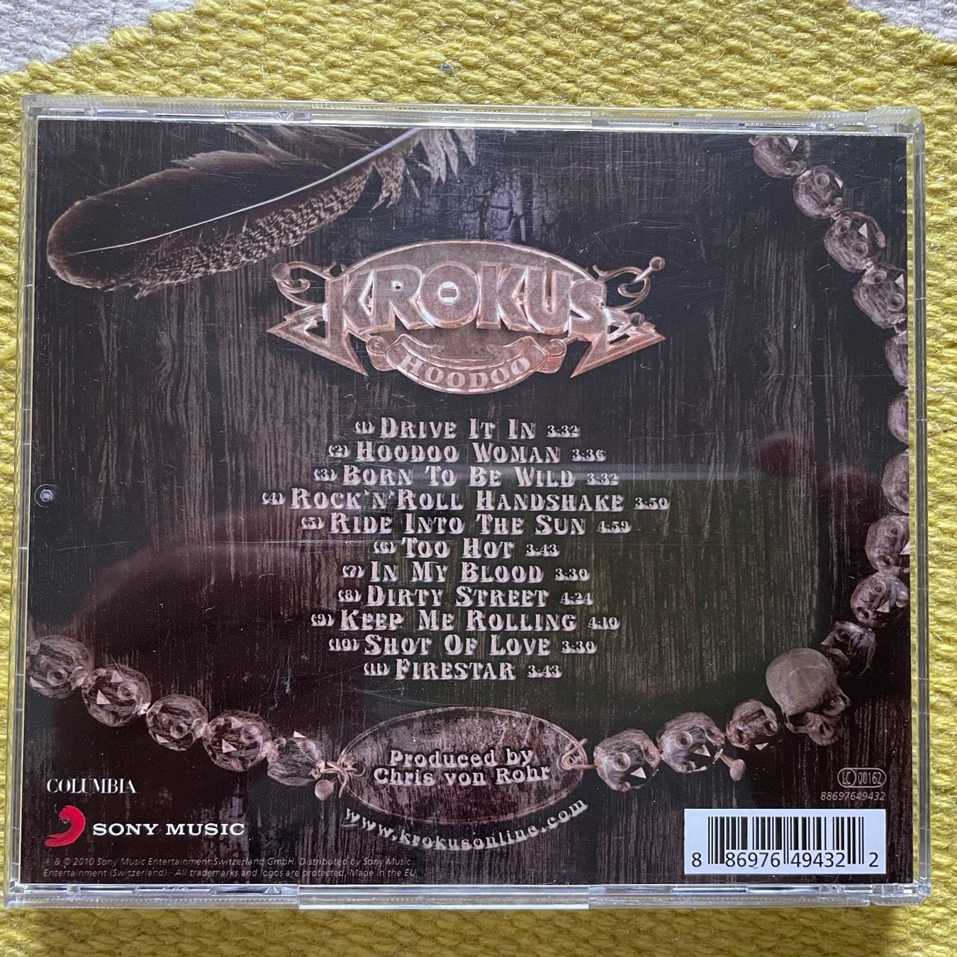 CDs: KROKUS-HOODOO – Gebraucht aus Rorschacherberg von CD-Roli 1