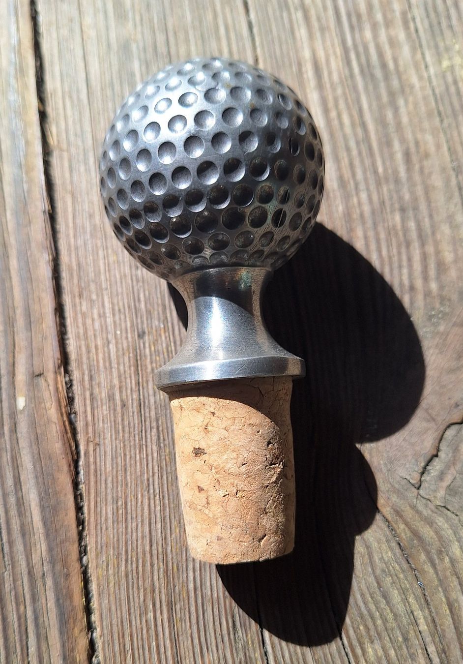 Karaffen: Vintage Karaffe mit Golf Ball – Gebraucht aus Weinfelden von JoeBaer 2