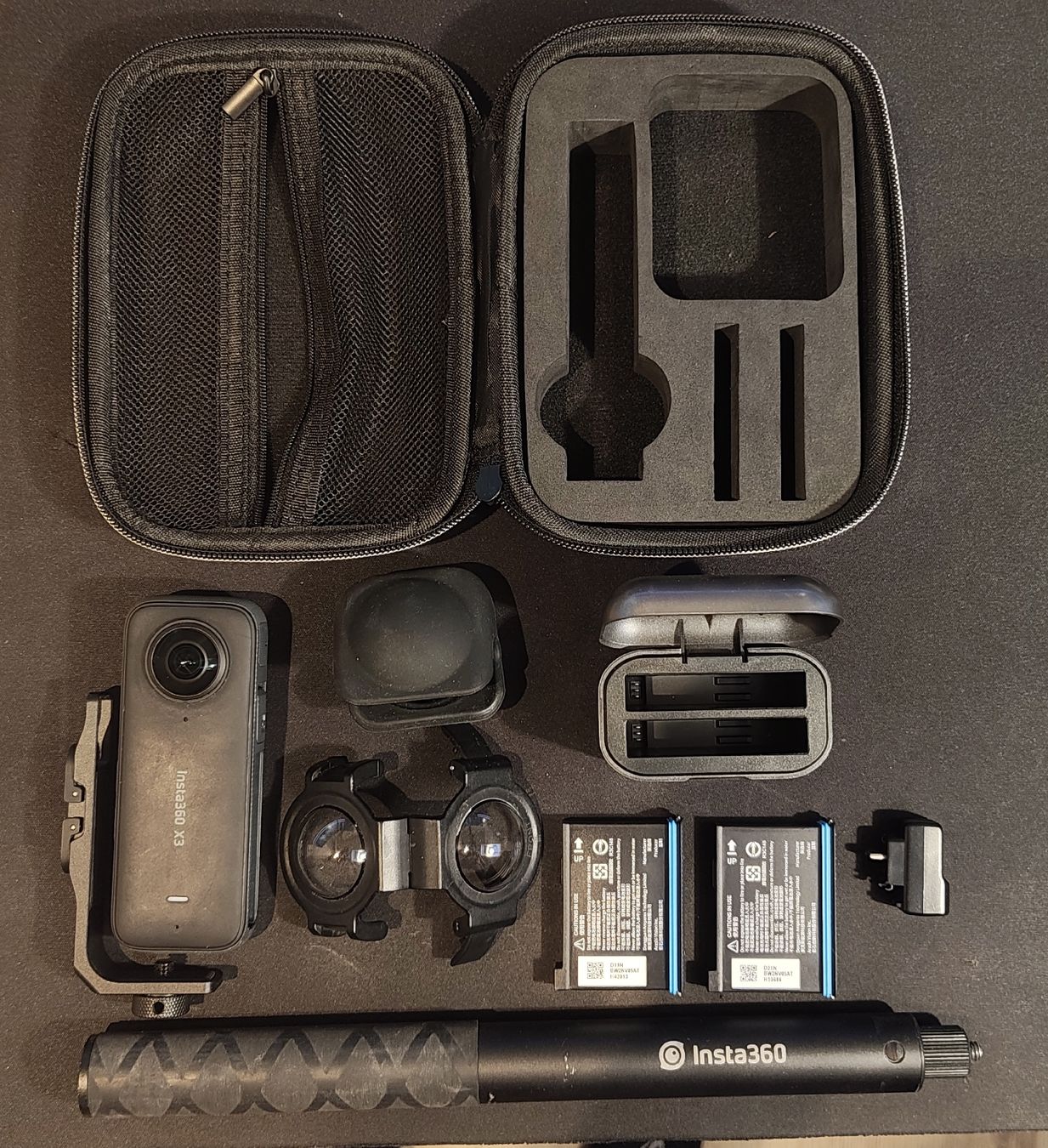 Insta360 Action Cam: Insta 360 X3 mit viel Zubehör – Usato da Riet (Neftenbach) venduto da --Philip--